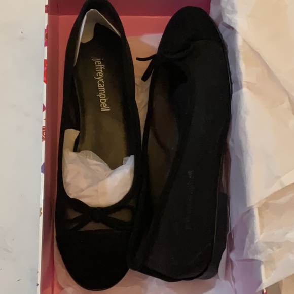 Jeffrey Campbell Releve Flat in Black, Size: 6 - Picture 7 of 12